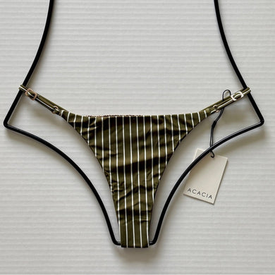 acacia swimwear Acacia Swim RALPHY Bikini Bottom - Hinahina - High Cut, Minimal Coverage - M / L – PerfectKini