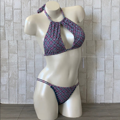Mia Marcelle Mia Marcelle Purple Boho Bikini Set – PerfectKini