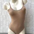 On Gossamer Smooth Layering Mesh Cami Bodysuit | Front view