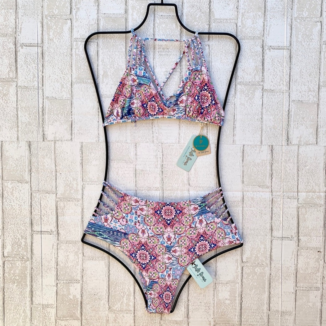 Luli Fama Luli Fama Reversible Bikini Set – PerfectKini