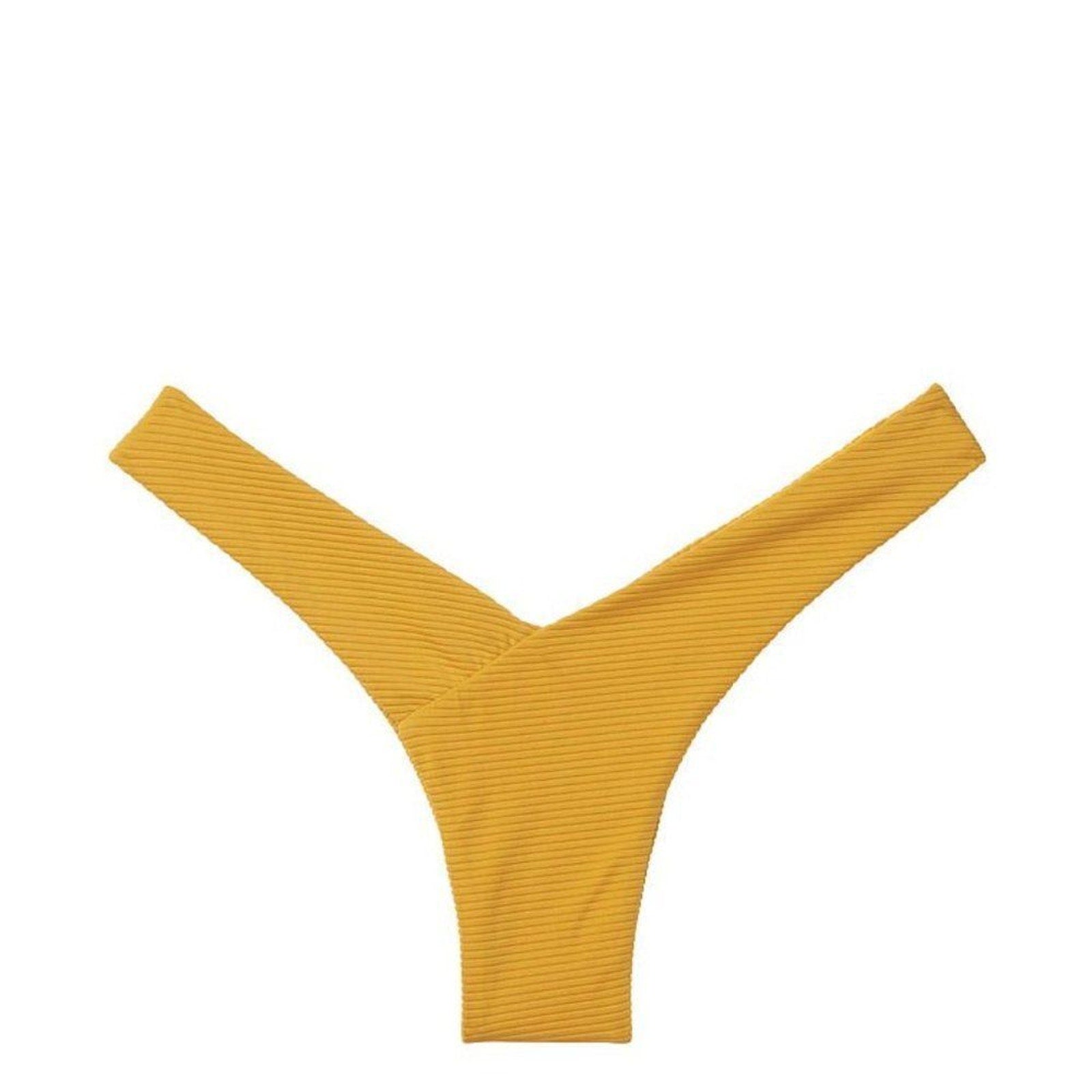 FAE Swim Vada Bikini Bottom - Mustard | Alternate view