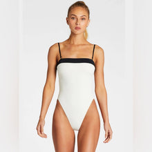 Vitamin A Swim Dea Bandeau One Piece – Ecotex Ibiza White