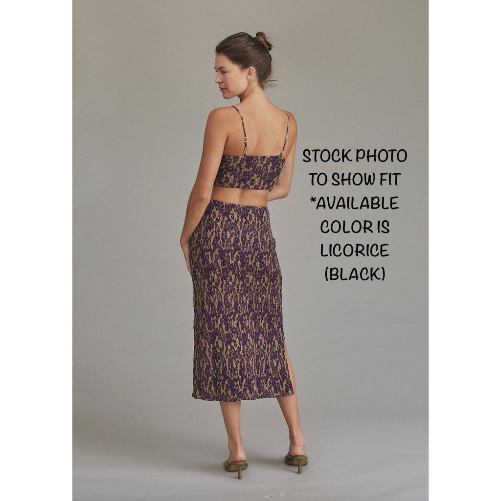 Acacia Swimwear Ravie Skirt - Licorice