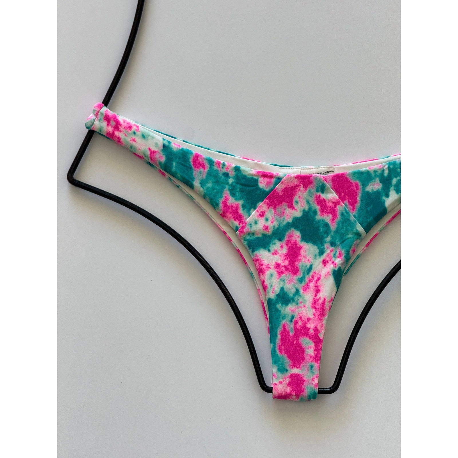 Beach Bunny Swimwear Sydney Tango Bikini Bottom - Tie Dye | Back view