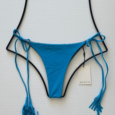 Acacia Swimwear Acacia Swimwear LAUIE Bikini Bottom - Rocky's Ribbed - Minimal Coverage  - Tie Side – PerfectKini