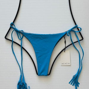 Acacia Swimwear Acacia Swimwear LAUIE Bikini Bottom - Rocky's Ribbed - Minimal Coverage  - Tie Side – PerfectKini