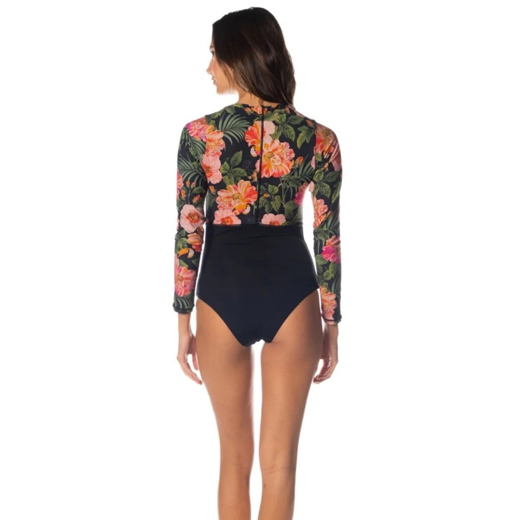 Maaji Swim Grandma's Vintage Triton Surf One Piece | Back view