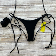 OneOne Swimwear OneOne Swim ARIEL Skimpy Tie Side Bikini Bottom - Midnight - Medium – PerfectKini