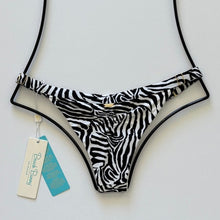 Beach Bunny Reese Adjustable Skimpy Bikini Bottom – Zebra