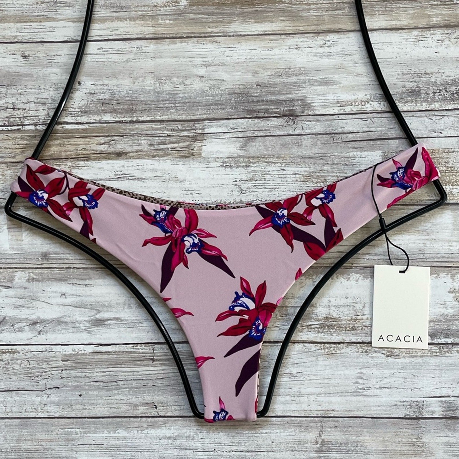 Acacia Swimwear Ho'okipa Bikini Bottom - Mokolii | Front view