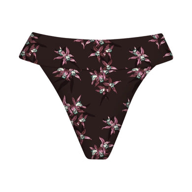 acacia swimwear Acacia MATEO Bikini Bottom - Ren Floral - High Cut, Minimal Coverage - Small – PerfectKini