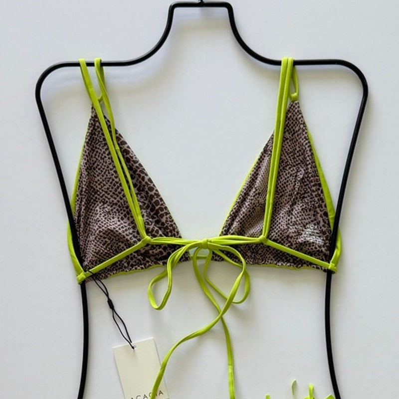 Acacia Swimwear Natalia Bikini Top - Wasabi | Alternate view