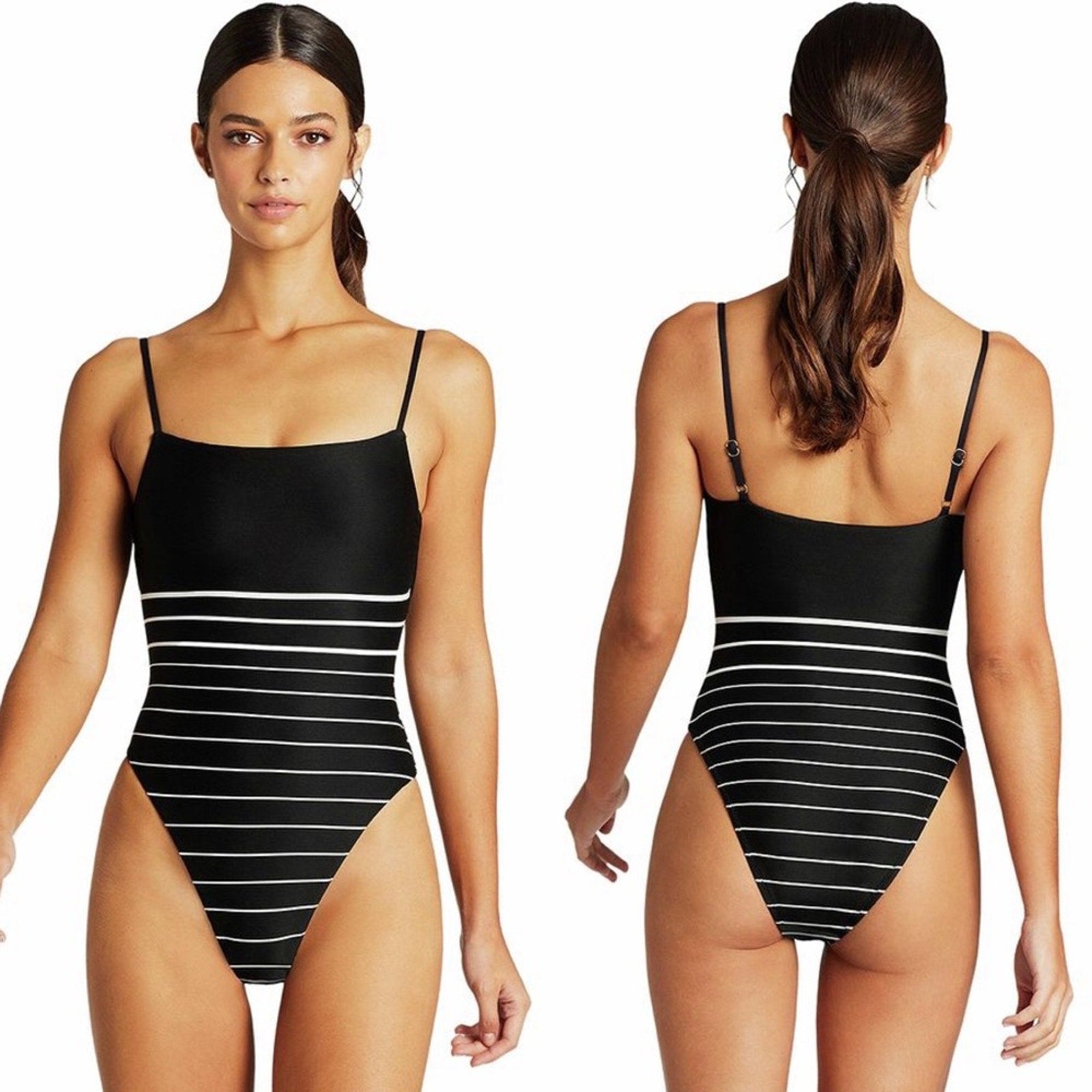 Vitamin A Swimwear Jenna One Piece | Front view