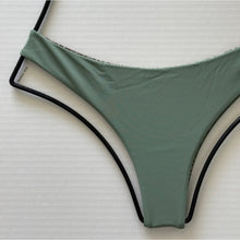 Acacia Swimwear Ho'okipa Ribbed Bikini Bottom – Clover Green