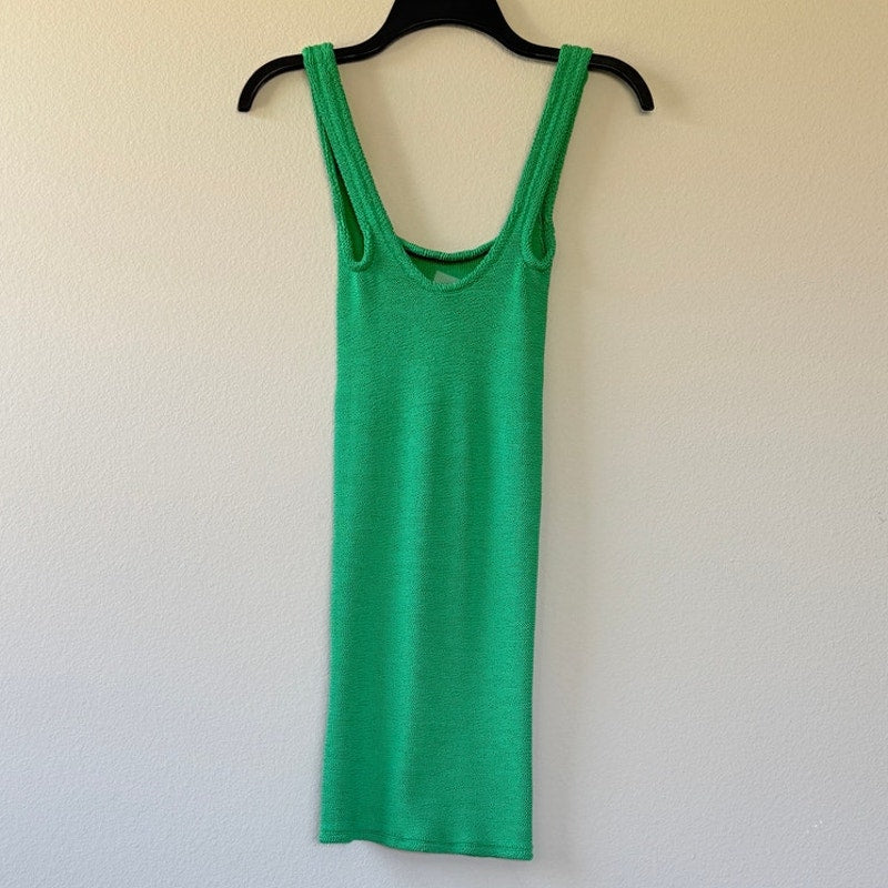 Hunza G Tank Dress - Emerald