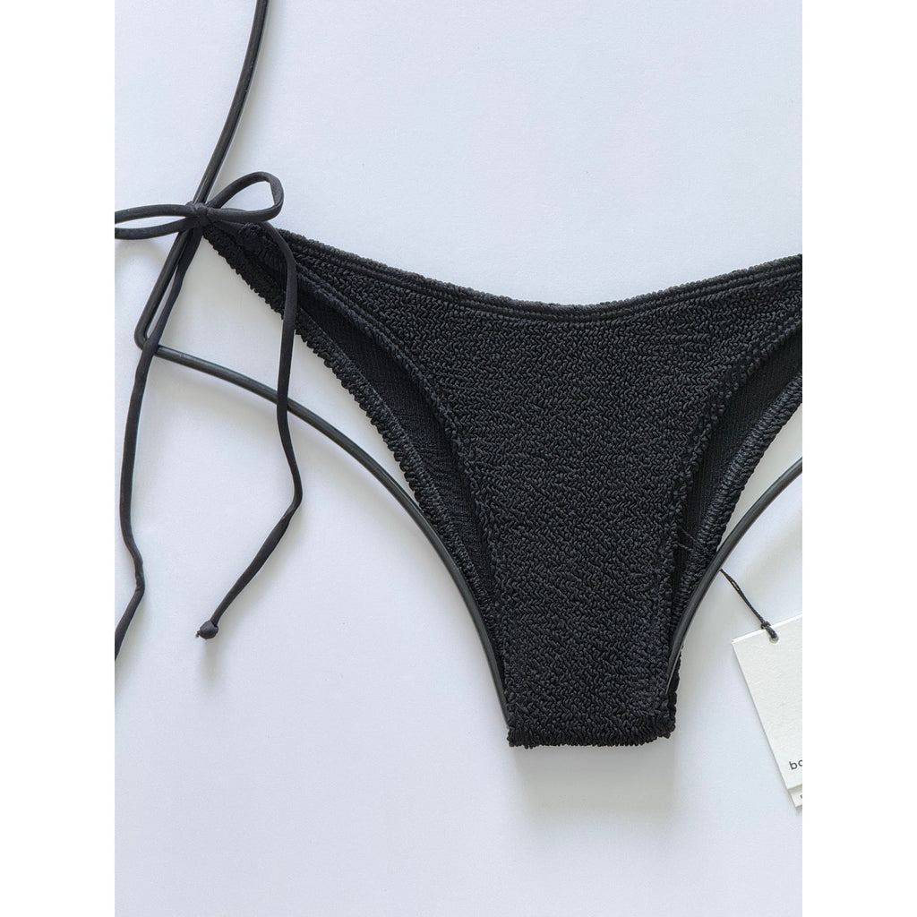 Bound by Bond-Eye Pablo Bikini Bottom - Black