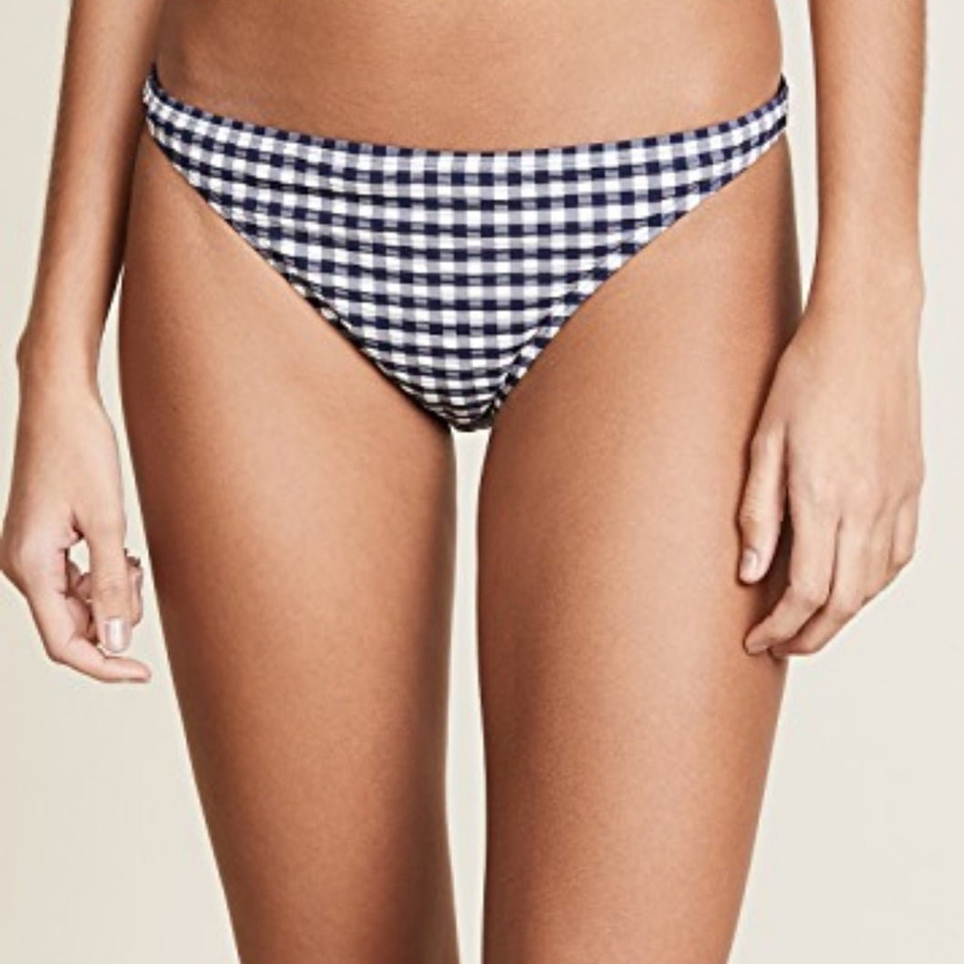 Tory Burch Tory Burch Navy Gingham Bikini Bottom – PerfectKini