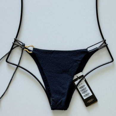 ViX ViX Swimwear Firenze DIANE Detail Bikini Bottom - Blue Ocean - Minimal - Large - NWT – PerfectKini