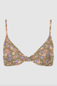 Acacia Swimwear Acacia Swimwear MANHATTAN Bikini Top - Lovina - Underwire - XL - NWT – PerfectKini
