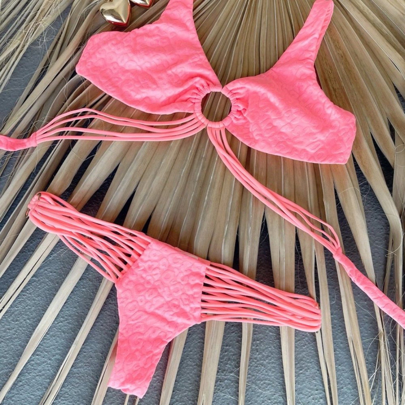 Beach Bunny Swimwear Indy Micro Tango Bikini Bottom - New | Alternate view