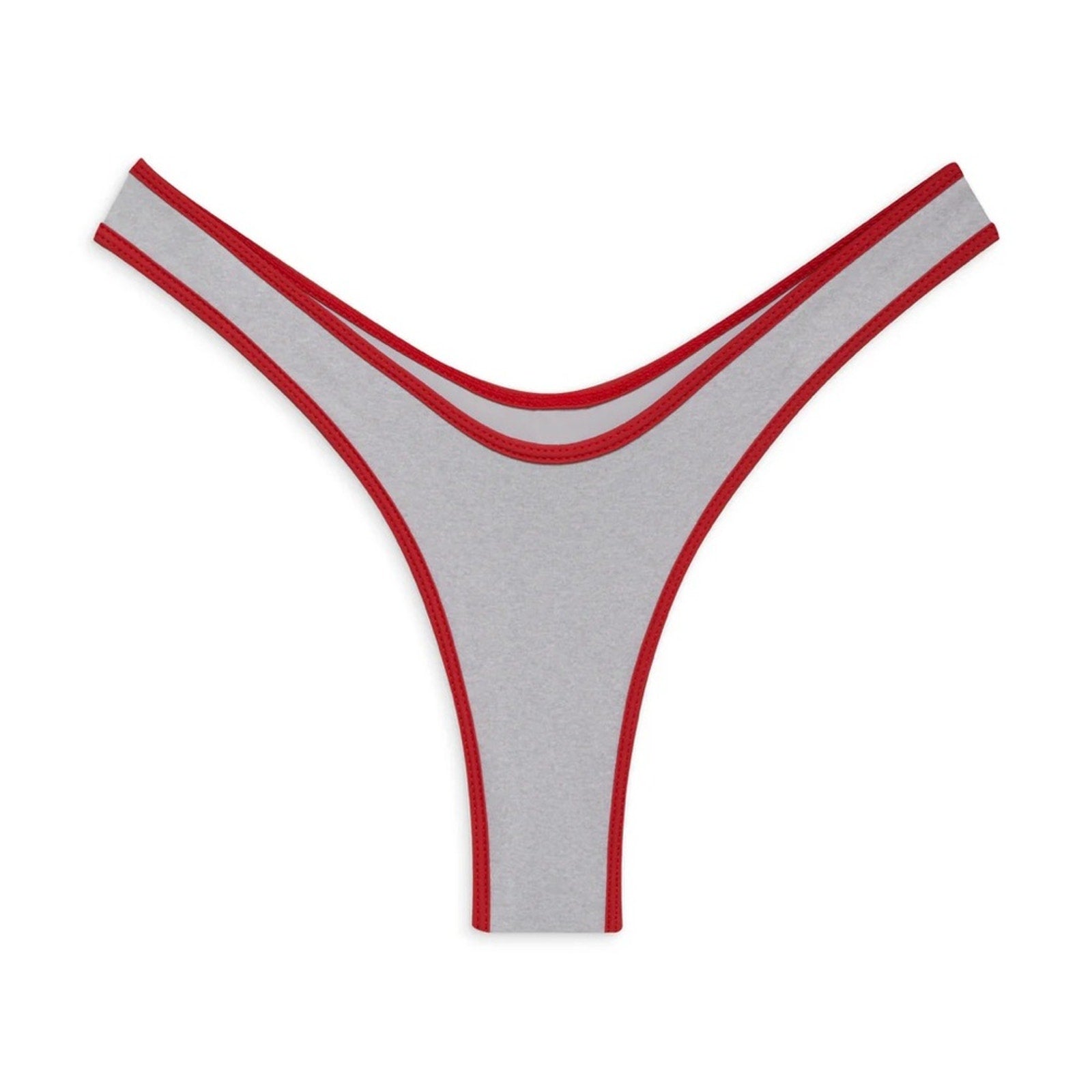 Frankies Bikinis Full Moon Micro Bikini Bottom – Cherry Mint | Alternate view