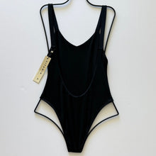 Vitamin A Swimwear Leah One Piece - Black EcoLux