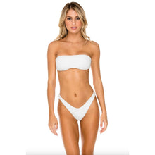 Luli Fama Buleria High Leg Brazilian Bikini Bottom – Ivory