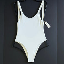 Vitamin A Swimwear Leah One Piece - White EcoLux