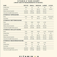 Vitamin A Swimwear Leah One Piece - Regatta Stripe