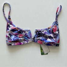 Fae Swimwear GYPSY Bikini Top - Cabana - V-Wire - Sustainable - Size Large