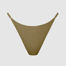 Acacia Swimwear Ralphy Dual Ribbed Bikini Bottom -  Palm