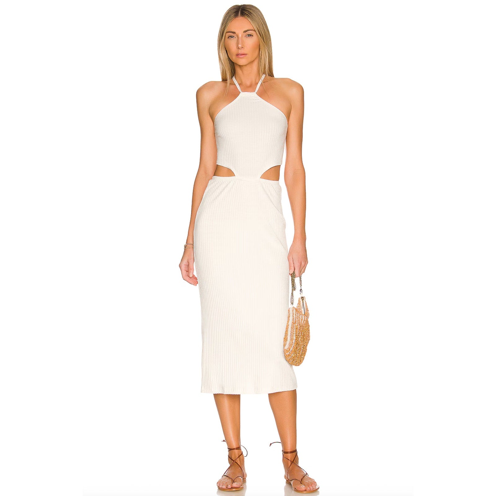 LNA Clothing Emmy Midi Dress