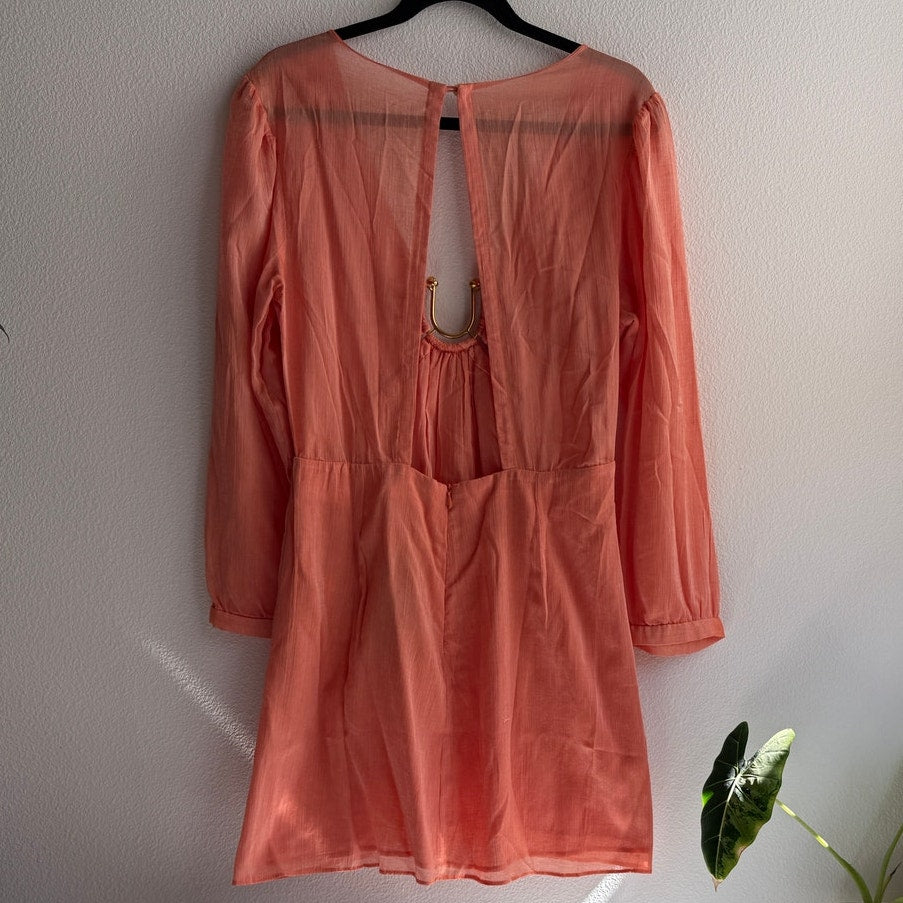 ViX Swimwear Amelia Short Dress – Orange