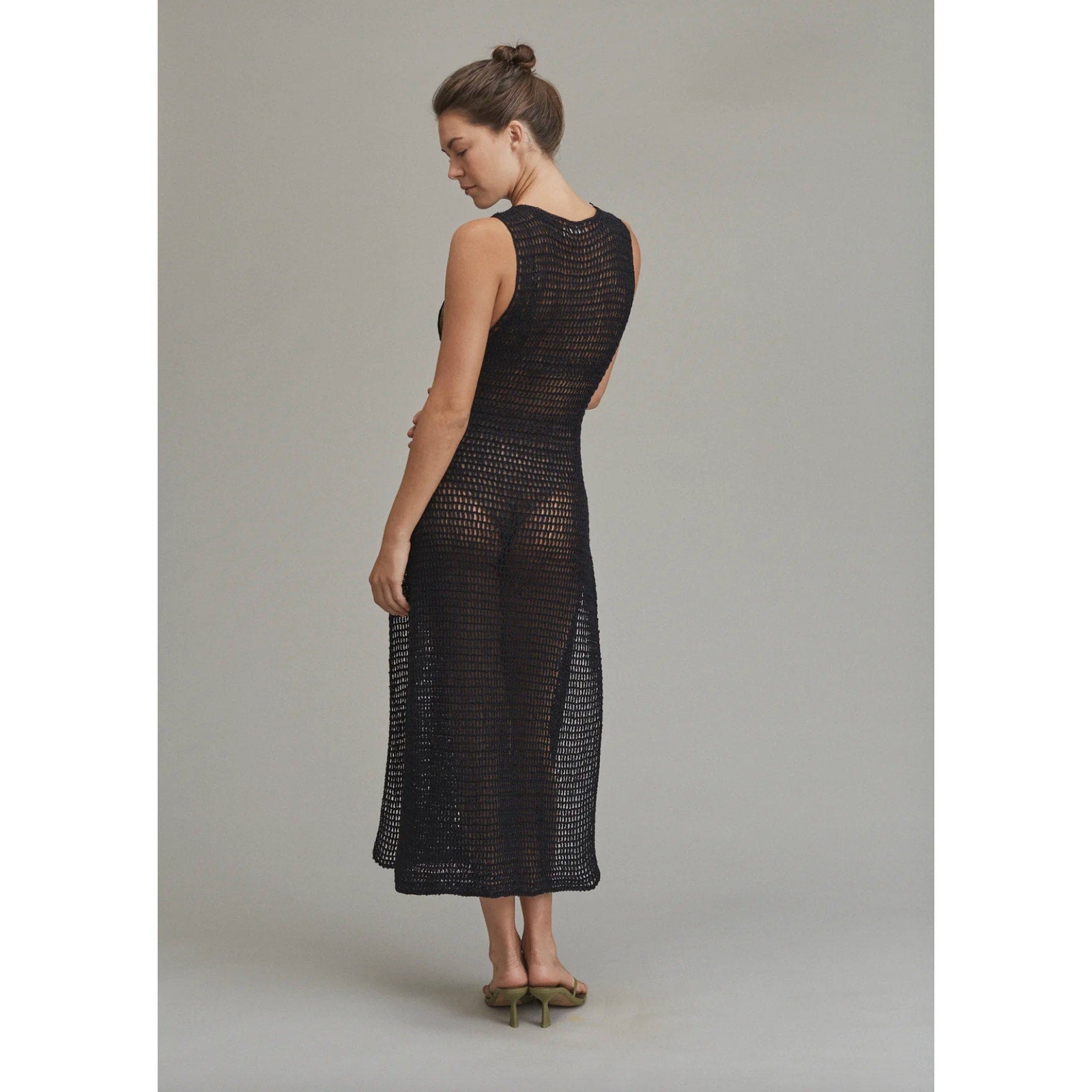 Acacia Swimwear Sybil Crochet Dress - Licorice