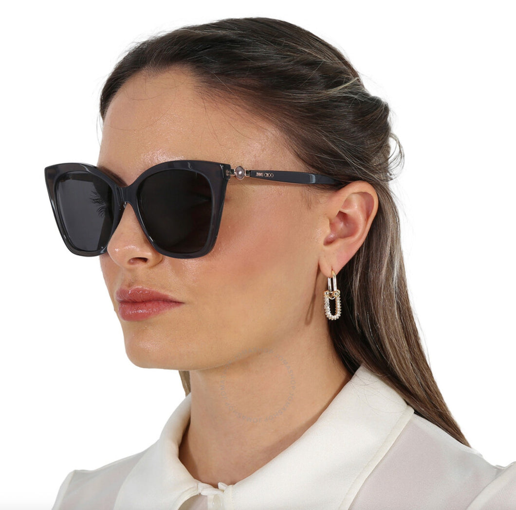 Jimmy Choo Jimmy Choo Grey Butterfly Sunglasses RUA/G/S 0MF7/IR 56mm Brand New – PerfectKini