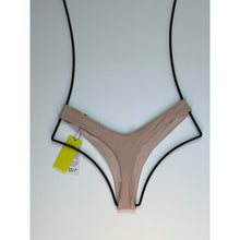 OneOne Swimwear Heidi Skimpy Bikini Bottom – Sand Ribbed