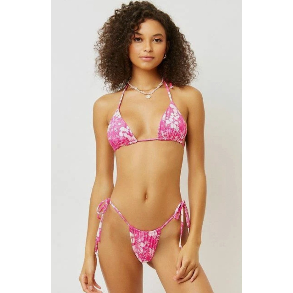 Frankies Bikinis Tavi Tie Side Skimpy Bikini Bottom - Mowie Wowie | Alternate view