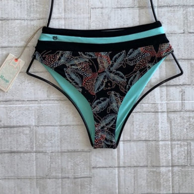 Maaji Maaji Swim BLACK PANTHER High Waist Bikini Bottom – PerfectKini