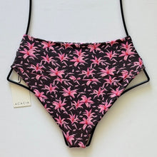 Back view of Echo bikini bottom showing cheeky coverage in pink floral design.