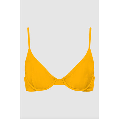 Acacia Swimwear Manhattan Bikini Top in Mango