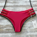 MIKOH Swimwear Velzyland Skimpy Bikini Bottom | Front view