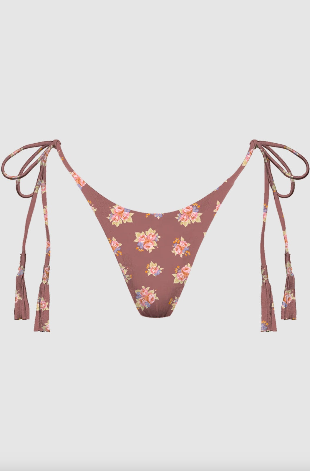 Acacia Swimwear Acacia Swimwear Lauie Bikini Bottom - Dulce - Floral Print Tie Side - Minimalist  – PerfectKini