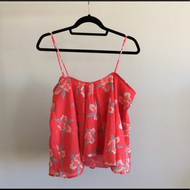Beach Riot Beach Riot x Free People CORAL GABELS Flounce Summer Top – PerfectKini