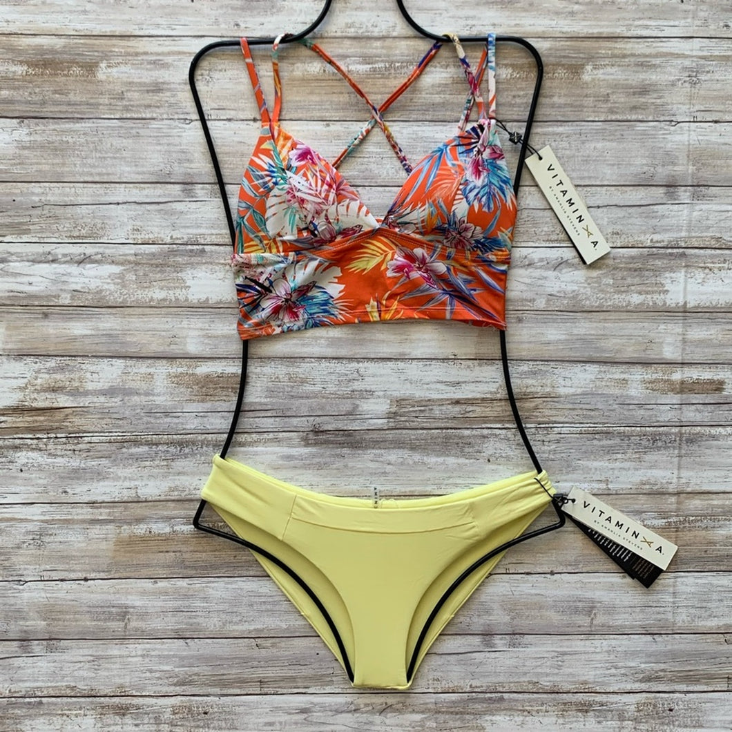 Vitamin A Vitamin A Swim VISTA Top and ADRIANA Bottom Bikini Set {NWT} – PerfectKini