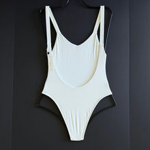 Vitamin A Swimwear Leah One Piece - White EcoLux