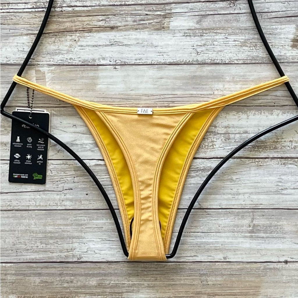 FAE Swim Jones Bikini Bottom - Custard | Back view