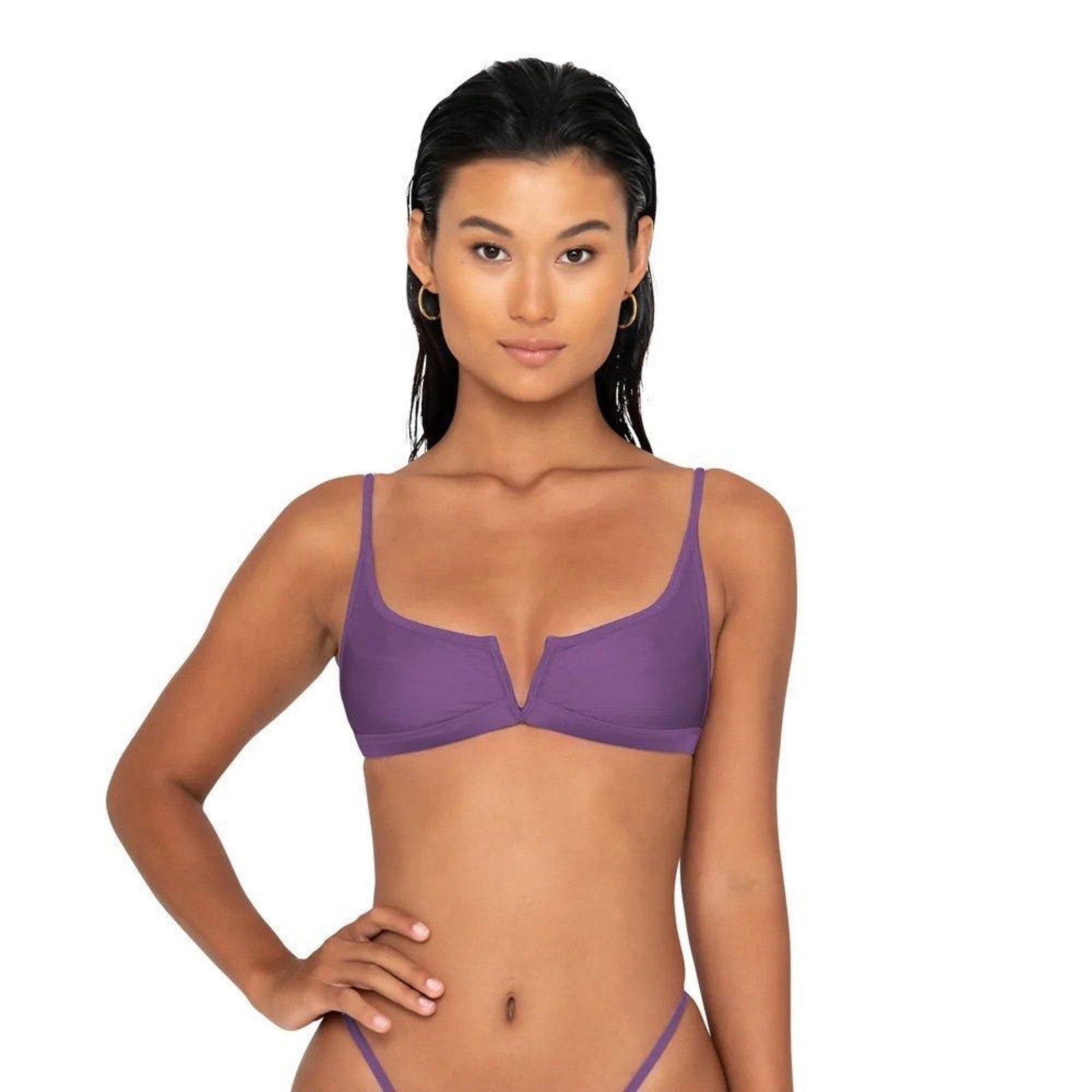 FAE Swim Gypsy Bikini Top - Violeta | Alternate view
