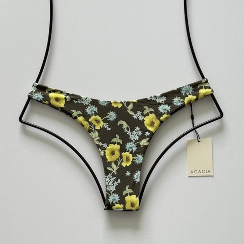 Acacia Swimwear Oslo Bikini Bottom - Citrine | Front view