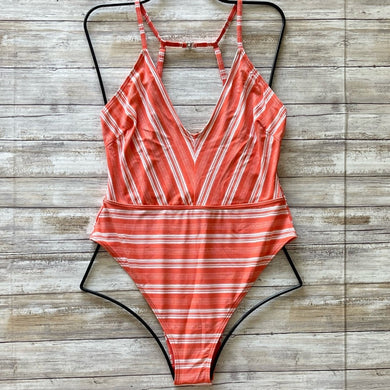 MINKPINK MINKPINK HAITI Coral Stripe One Piece – PerfectKini