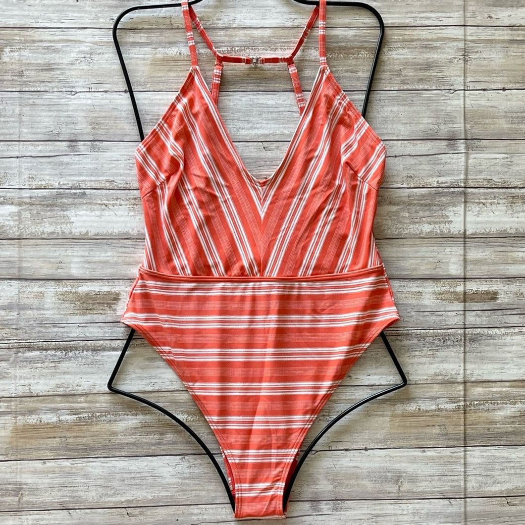 MINKPINK MINKPINK HAITI Coral Stripe One Piece – PerfectKini